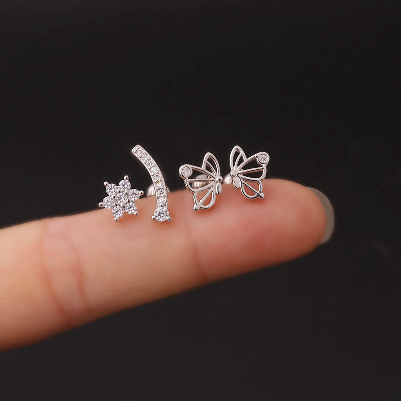 cartilage earrings, piercing jewelry, cartilage piercing, body jewelry, helix piercing, helix earrings, tragus piercing