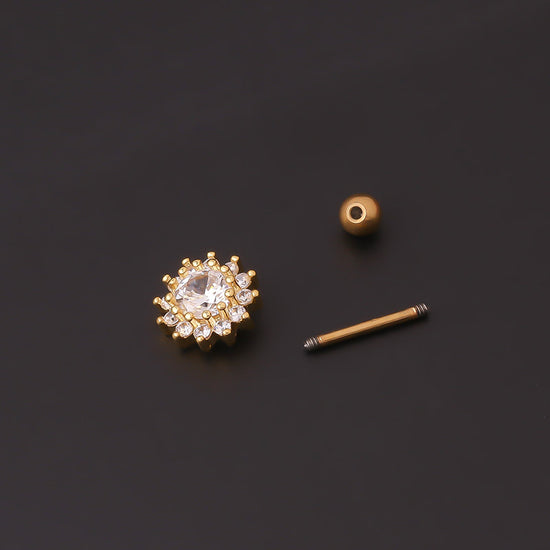 cartilage earrings, piercing jewelry, cartilage piercing, body jewelry, helix piercing, helix earrings, tragus piercing, sun earrings