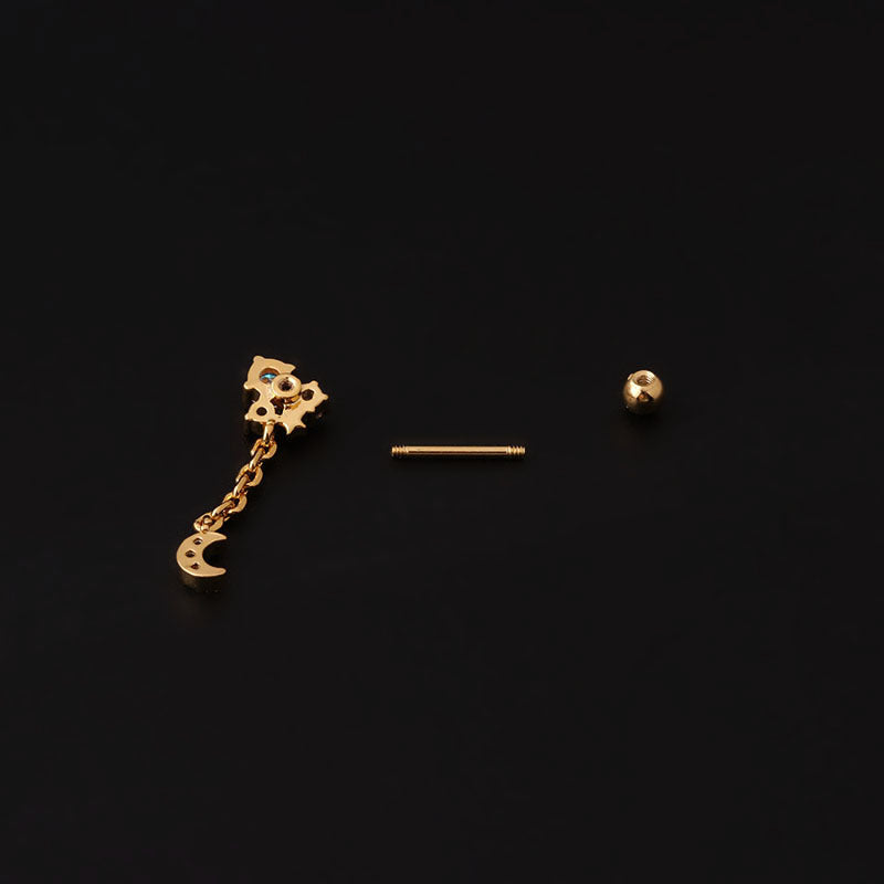 cartilage earrings, piercing jewelry, cartilage piercing, body jewelry, helix piercing, helix earrings, tragus piercing, heart earrings