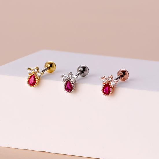 20G Waterdrop Daith Helix Piercing Jewelry