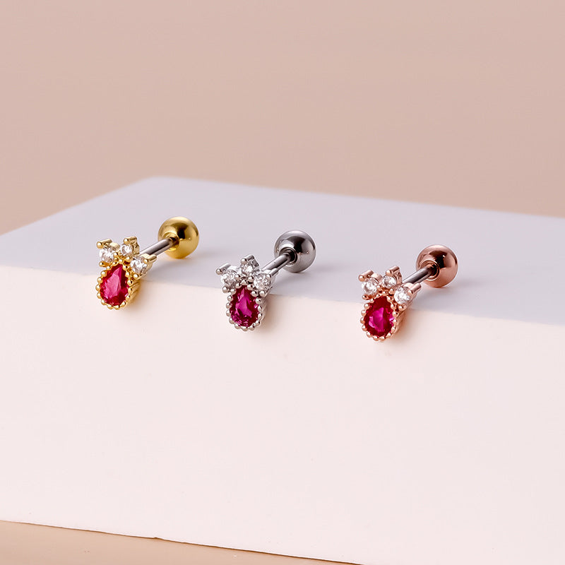 20G Waterdrop Daith Helix Piercing Jewelry
