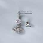 belly ring, belly piercing, belly button piercing, belly button rings, heart belly ring