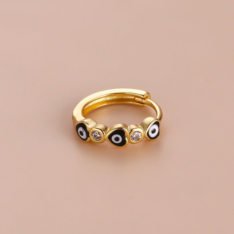 hoop earrings, body jewelry, gold hoop earrings, gold hoops, huggies earrings, silver hoop earrings, small hoop earrings, cartilage earrings, evil eye earrings, evil eye jewelry