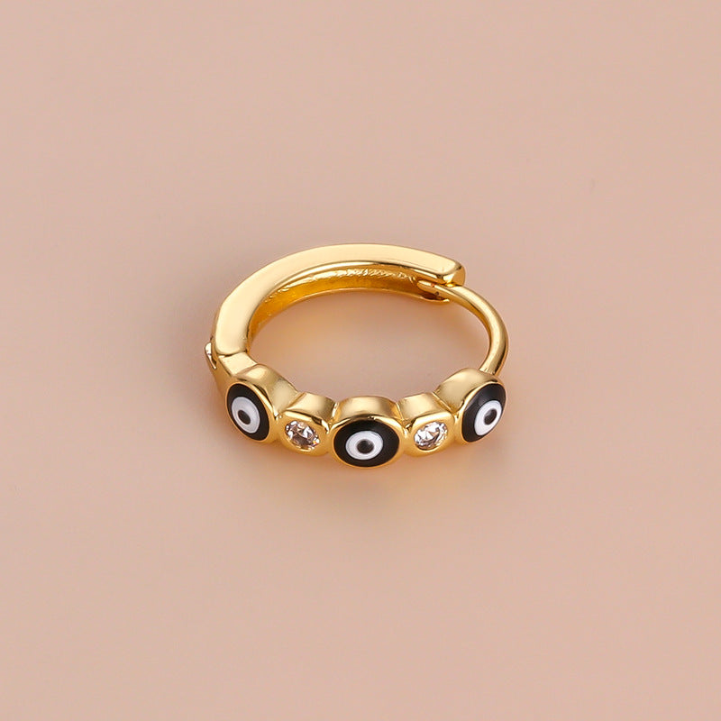 hoop earrings, body jewelry, gold hoop earrings, gold hoops, huggies earrings, silver hoop earrings, small hoop earrings, cartilage earrings, evil eye earrings, evil eye jewelry