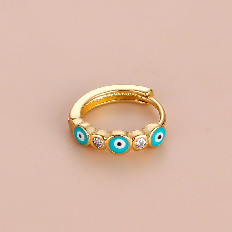 hoop earrings, body jewelry, gold hoop earrings, gold hoops, huggies earrings, silver hoop earrings, small hoop earrings, cartilage earrings, evil eye earrings, evil eye jewelry