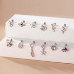 20G Helix Cute Animal Conch Stud Piercing