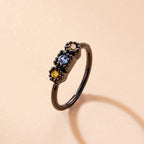 20G Goth Nose Rings Black 