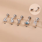 cartilage earrings, piercing jewelry, cartilage piercing, body jewelry, helix piercing, helix earrings, tragus piercing