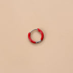 18K Color Enamel  Hinged Segment Ring