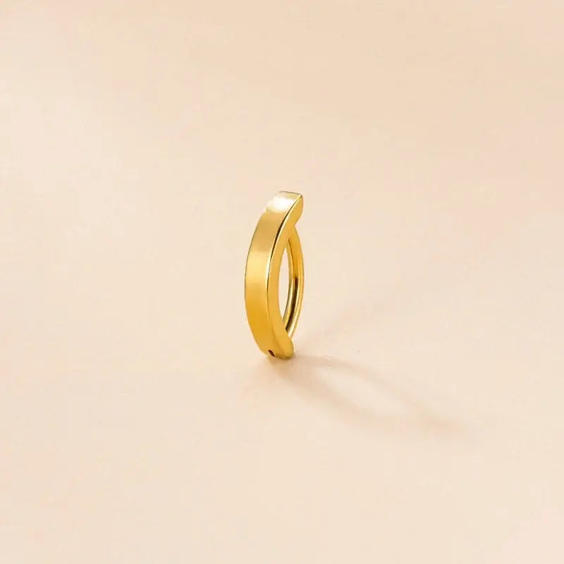 14G Minimal Hinged Hoop Belly Ring
