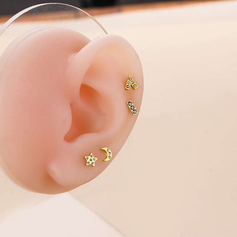 cartilage earrings, piercing jewelry, cartilage piercing, body jewelry, helix piercing, helix earrings, tragus piercing