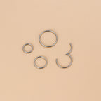 20G Silver Septum Ring Lip Piercing Jewelry 
