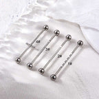 14G Cartilage Surgical Steel Earrings, Rook Piercing Jewelry | HSPJ848