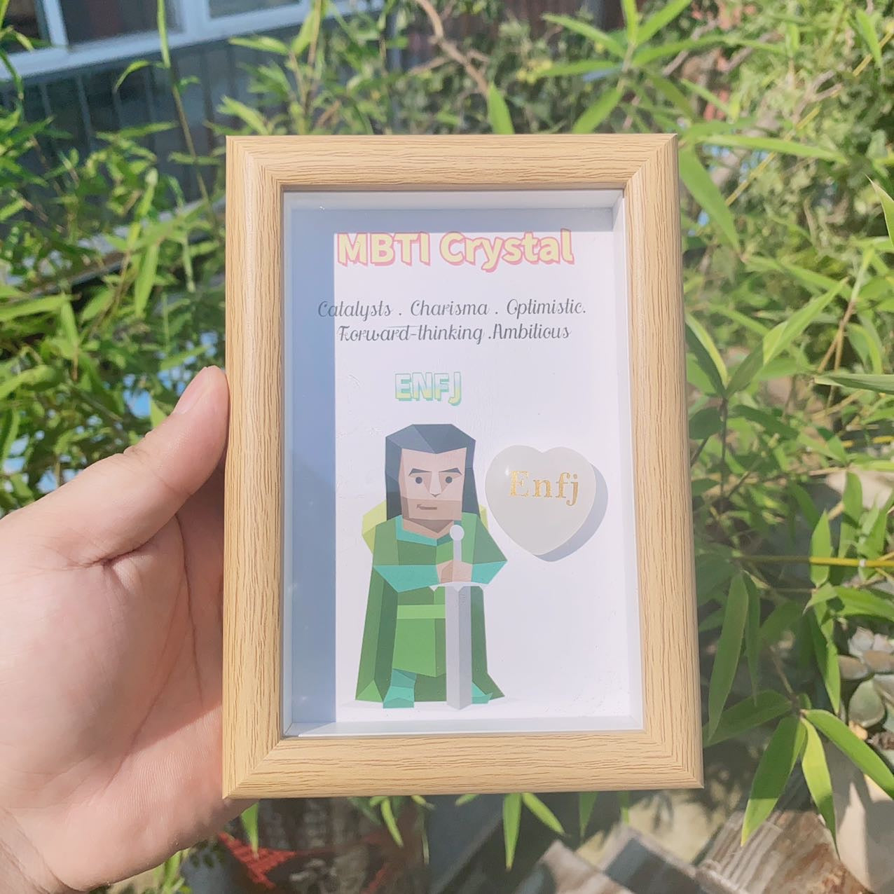 ENFJ Crystal Frame Gift