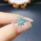 18K Gold Statement Emerald Ring