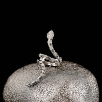 Stylish Silver Snake Ear Cuff 