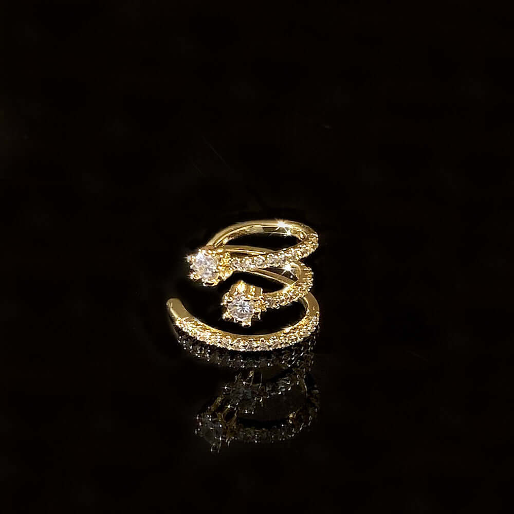 Delicate Star Layered Ear Cuff | R1847