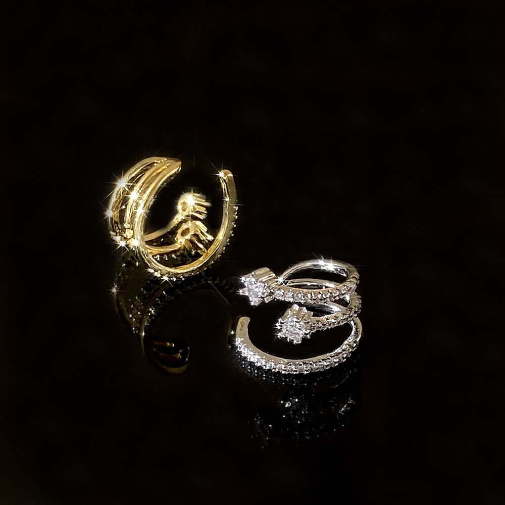 Delicate Star Layered Ear Cuff | R1847