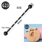 G23 Opal Double Hole Industrial Bar | DL3082