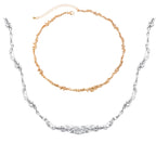 Irregular Molten Unisex Chain Necklace 