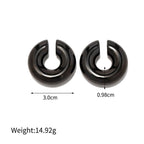 Chunky 18K Gold & Silver Ear Wrap Ear Cuff