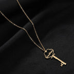 Personalized Cross Heart Pendant Name Necklace | JY068