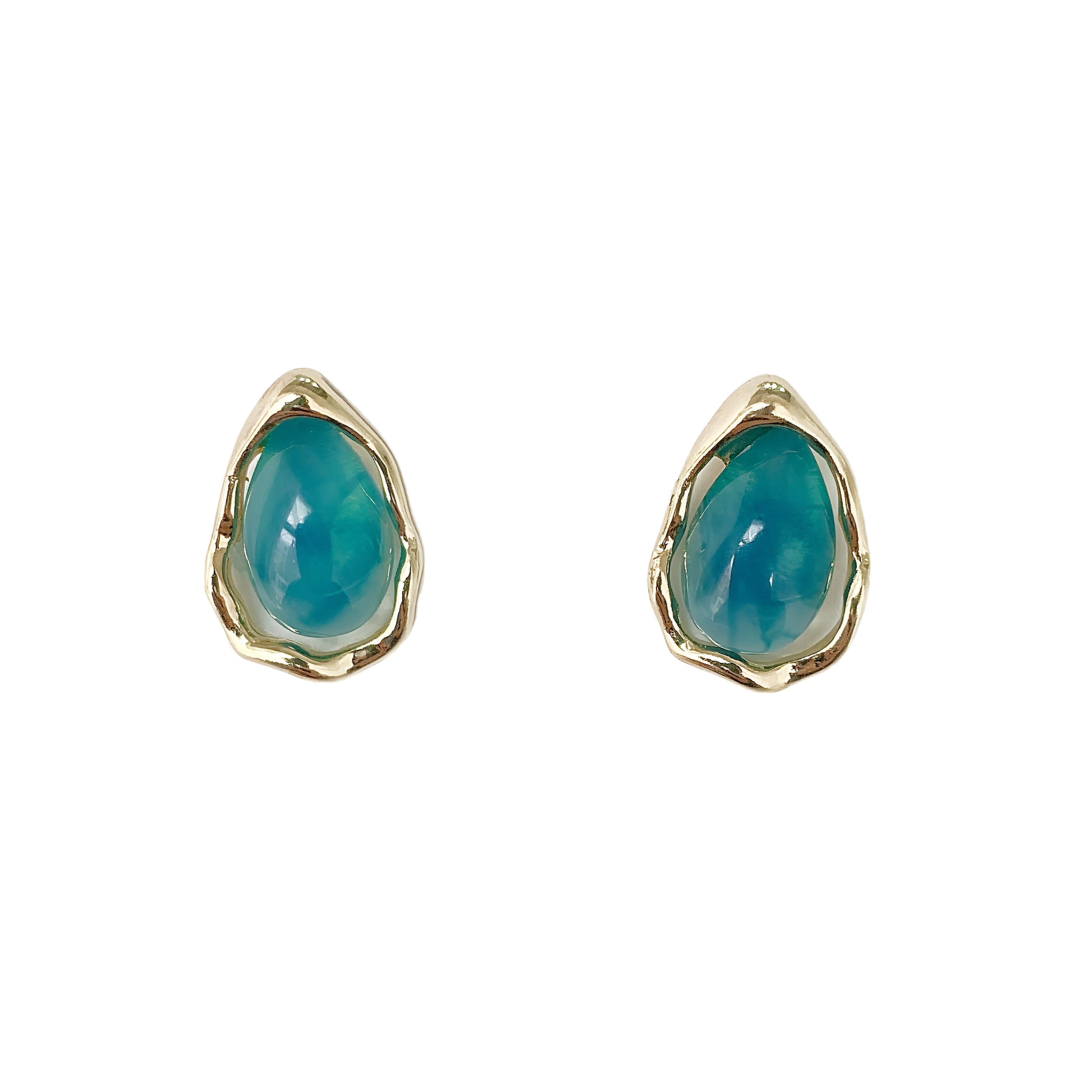 Mini Teardrop Stud Earrings