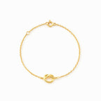Mother & Daughter Gold Knot Bracelet