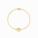 Mother & Daughter Gold Knot Bracelet