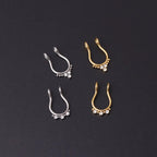 No Piercing Horseshoe Fake Nose Ring 