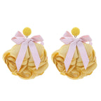 Chunky Flower Bloom Petal Earrings