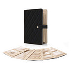 Jewelry Organizer Case Binder Book with Zipper Storage Bag