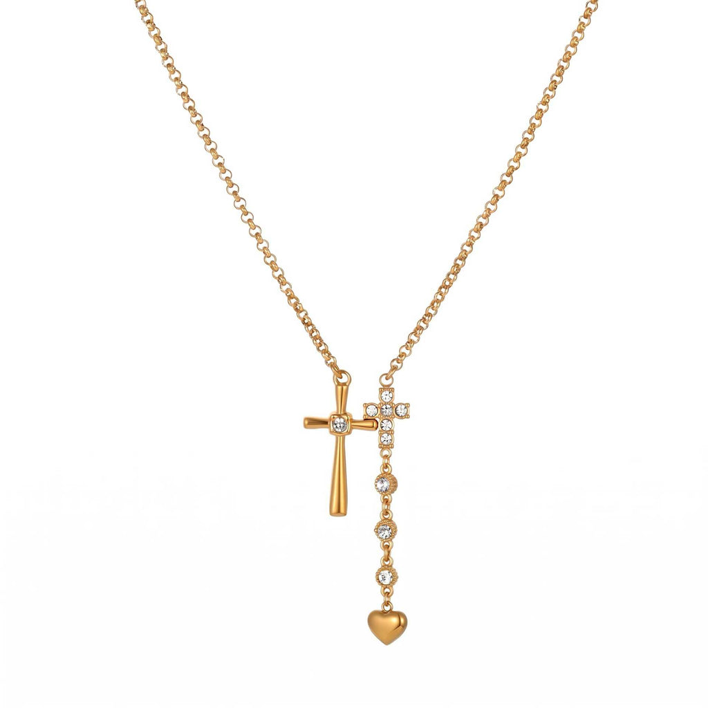 Celestial Whispers Butterfly Star Lariat Necklace