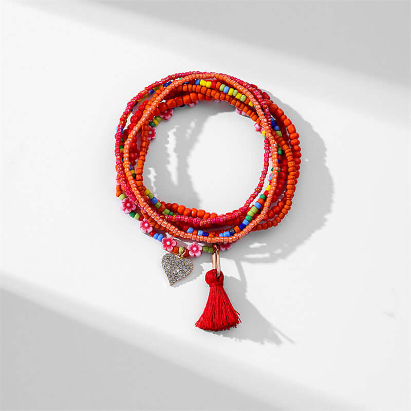 Dopamine Summer beach Layering Anklet