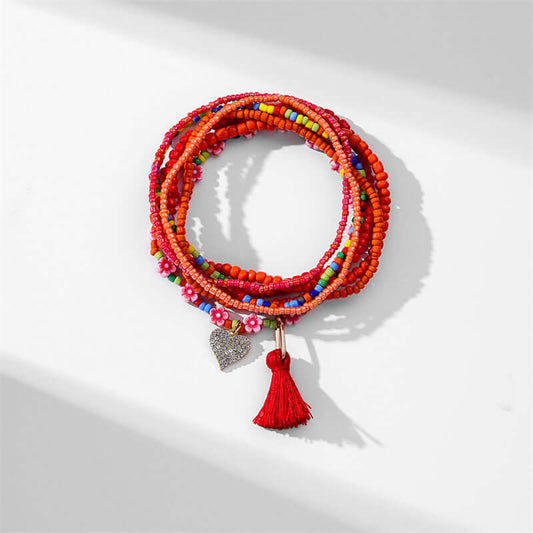 Dopamine Summer beach Layering Anklet