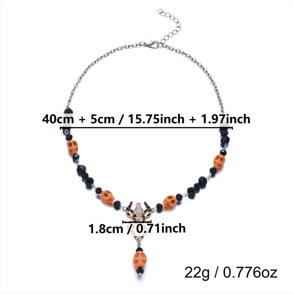 Trick or Treat Halloween Charm Necklace