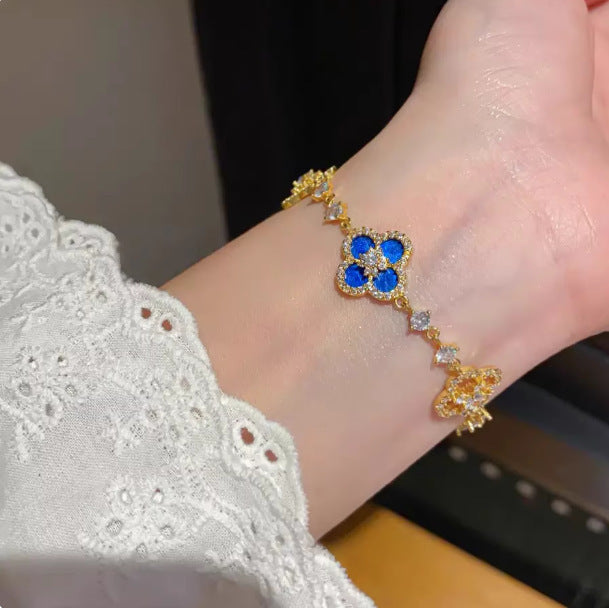 Four Leaf Clover Cleef Bracelet