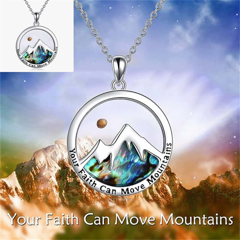 Mustard Seed Mountain Silver Bracelet