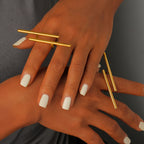 Versatile Irregular Geometry Titanium Ring