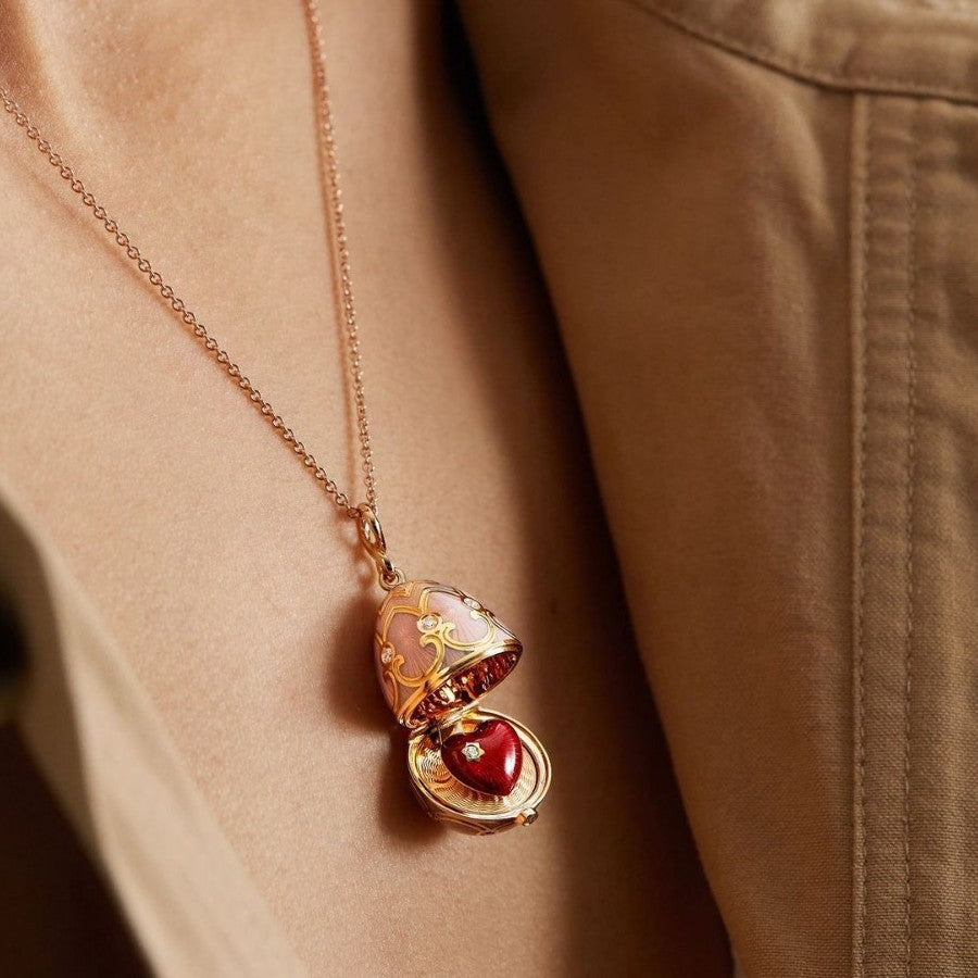 Hidden Treasure Surprise Egg Necklace