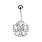 belly rings, belly piercing, belly button piercing, belly button rings, flower belly rings