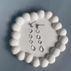 Fairy Transparent Dewdrop Earrings