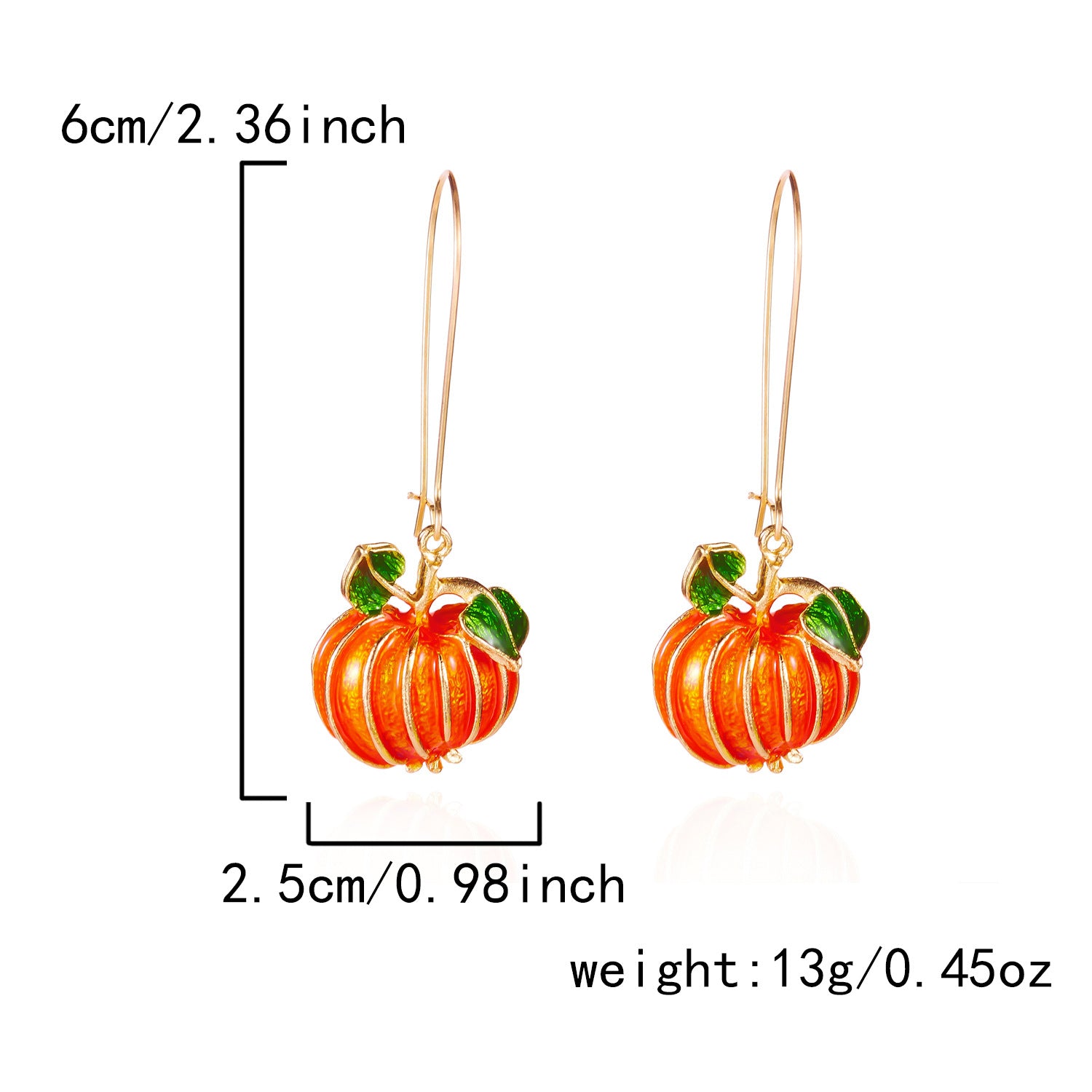 Asymmetric Dancing Skeleton Drop Earrings