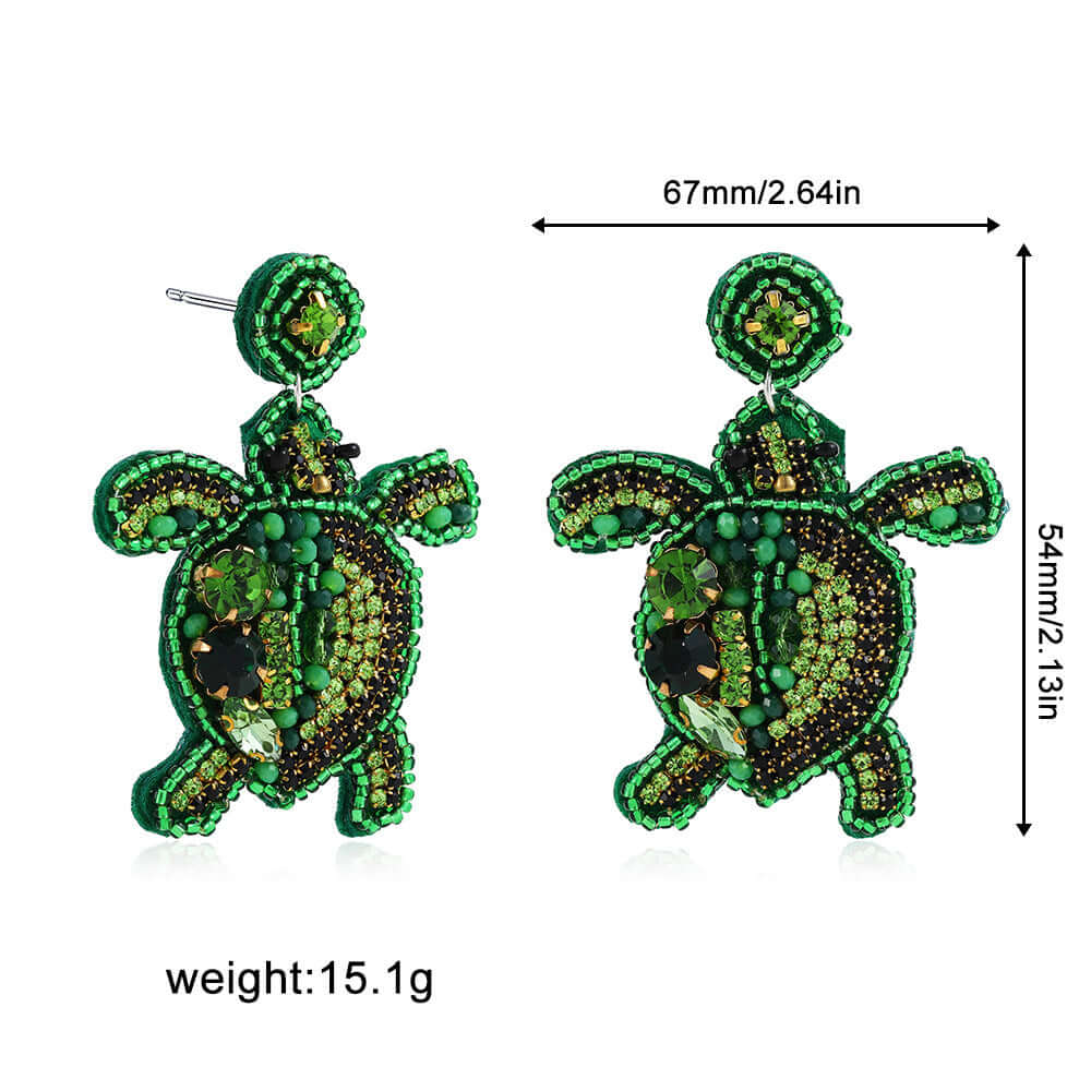 Boho Colorful Bead Summer Earring Marine Earrings