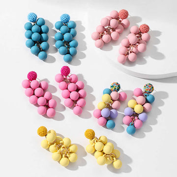Dopamine Grape Celebrity Earrings