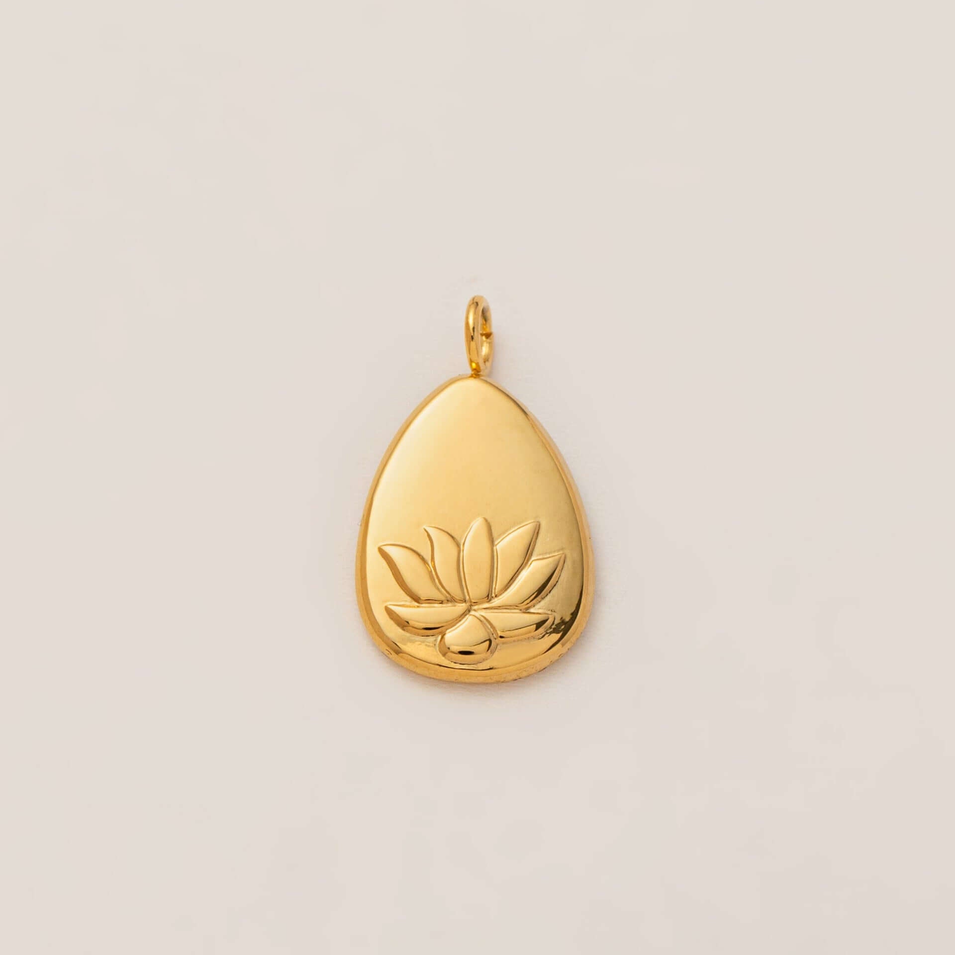 Ganesha Elephant Lotus Pendant Charm | JX402-1