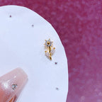 20G Helix Cute Animal Conch Stud Piercing