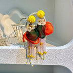 Bohemian Glass Bead Chandelier Earring