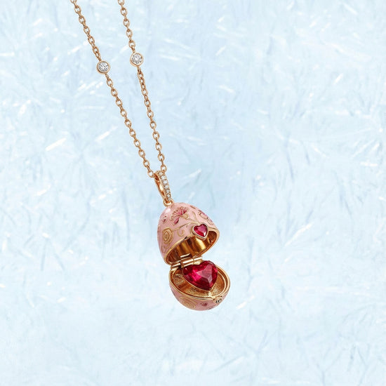 Hidden Treasure Surprise Egg Necklace