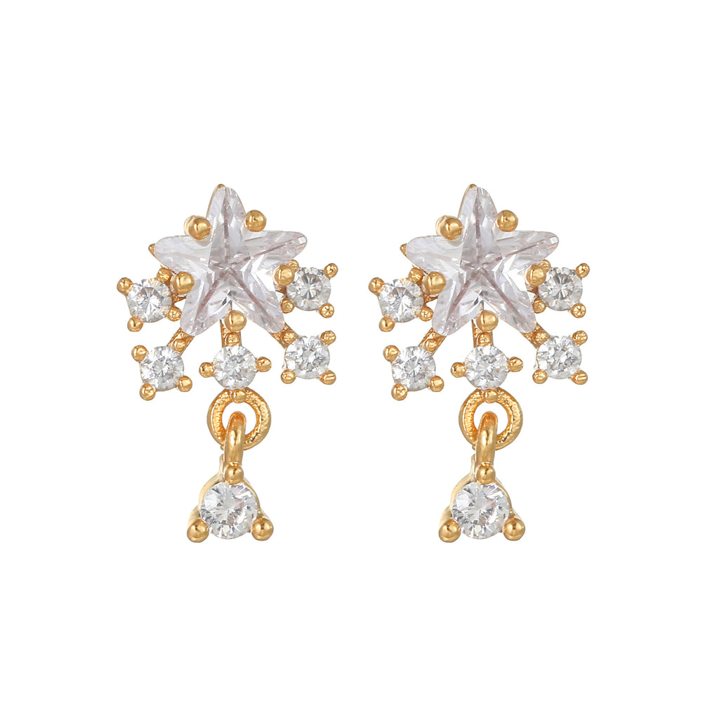 20G Pink Sweet Heart Forward Helix Conch Earrings